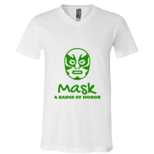 BELLA + CANVAS Unisex Jersey V-Neck Tee Thumbnail