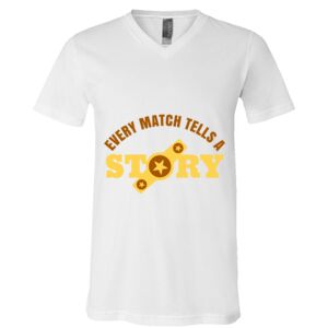 BELLA + CANVAS Unisex Jersey V-Neck Tee Thumbnail