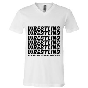 BELLA + CANVAS Unisex Jersey V-Neck Tee Thumbnail