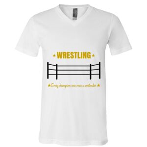 BELLA + CANVAS Unisex Jersey V-Neck Tee Thumbnail