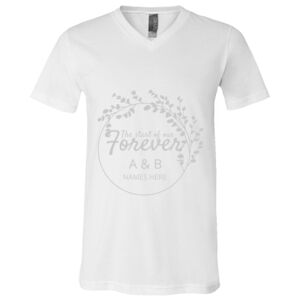 BELLA + CANVAS Unisex Jersey V-Neck Tee Thumbnail