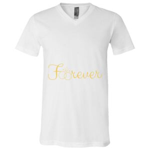 BELLA + CANVAS Unisex Jersey V-Neck Tee Thumbnail