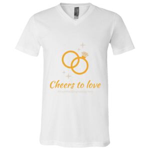 BELLA + CANVAS Unisex Jersey V-Neck Tee Thumbnail