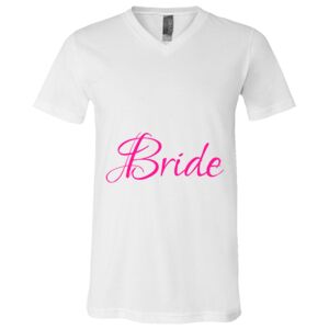 BELLA + CANVAS Unisex Jersey V-Neck Tee Thumbnail