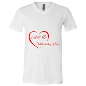 BELLA + CANVAS Unisex Jersey V-Neck Tee Thumbnail