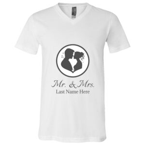 BELLA + CANVAS Unisex Jersey V-Neck Tee Thumbnail