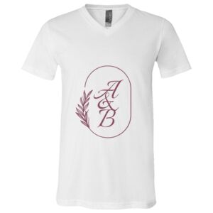 BELLA + CANVAS Unisex Jersey V-Neck Tee Thumbnail