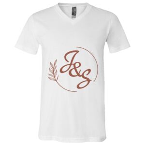BELLA + CANVAS Unisex Jersey V-Neck Tee Thumbnail