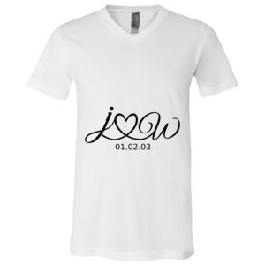 BELLA + CANVAS Unisex Jersey V-Neck Tee Thumbnail