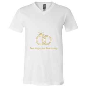 BELLA + CANVAS Unisex Jersey V-Neck Tee Thumbnail