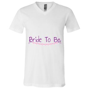 BELLA + CANVAS Unisex Jersey V-Neck Tee Thumbnail