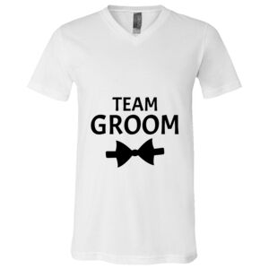 BELLA + CANVAS Unisex Jersey V-Neck Tee Thumbnail