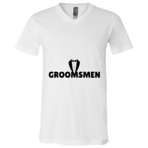 BELLA + CANVAS Unisex Jersey V-Neck Tee Thumbnail