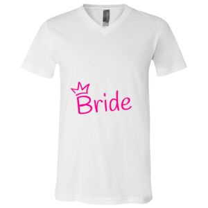 BELLA + CANVAS Unisex Jersey V-Neck Tee Thumbnail