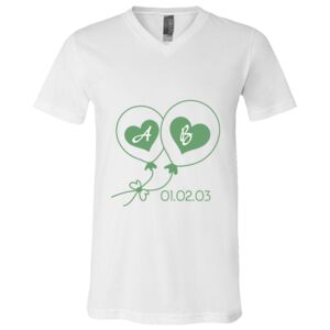 BELLA + CANVAS Unisex Jersey V-Neck Tee Thumbnail