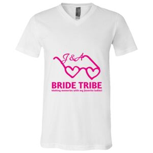 BELLA + CANVAS Unisex Jersey V-Neck Tee Thumbnail