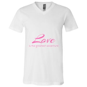 BELLA + CANVAS Unisex Jersey V-Neck Tee Thumbnail