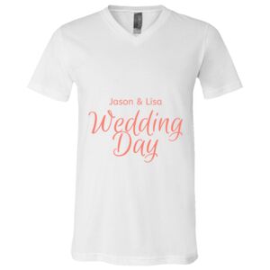 BELLA + CANVAS Unisex Jersey V-Neck Tee Thumbnail