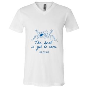 BELLA + CANVAS Unisex Jersey V-Neck Tee Thumbnail