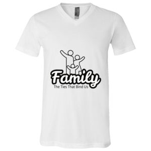 BELLA + CANVAS Unisex Jersey V-Neck Tee Thumbnail