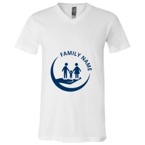 BELLA + CANVAS Unisex Jersey V-Neck Tee Thumbnail