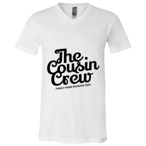 BELLA + CANVAS Unisex Jersey V-Neck Tee Thumbnail