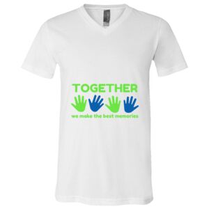 BELLA + CANVAS Unisex Jersey V-Neck Tee Thumbnail