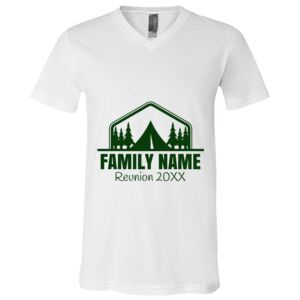 BELLA + CANVAS Unisex Jersey V-Neck Tee Thumbnail