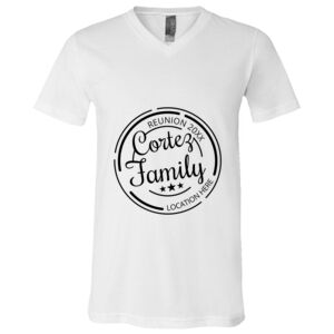 BELLA + CANVAS Unisex Jersey V-Neck Tee Thumbnail
