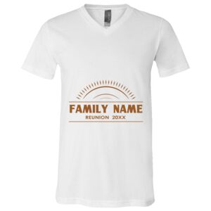 BELLA + CANVAS Unisex Jersey V-Neck Tee Thumbnail