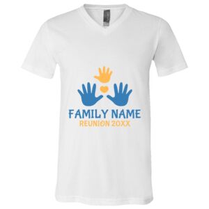 BELLA + CANVAS Unisex Jersey V-Neck Tee Thumbnail