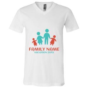 BELLA + CANVAS Unisex Jersey V-Neck Tee Thumbnail