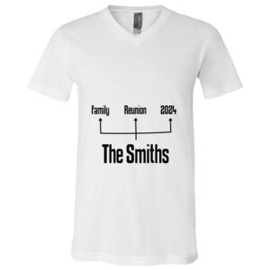 BELLA + CANVAS Unisex Jersey V-Neck Tee Thumbnail