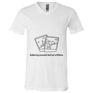 BELLA + CANVAS Unisex Jersey V-Neck Tee Thumbnail