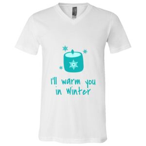 BELLA + CANVAS Unisex Jersey V-Neck Tee Thumbnail