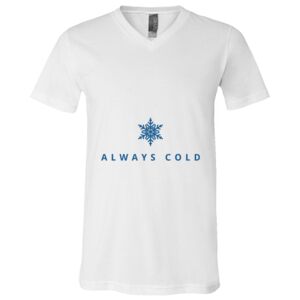 BELLA + CANVAS Unisex Jersey V-Neck Tee Thumbnail