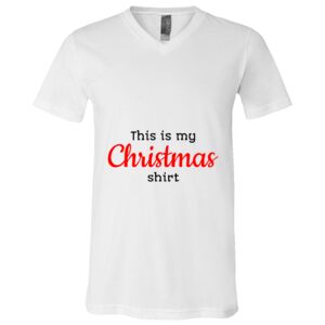 BELLA + CANVAS Unisex Jersey V-Neck Tee Thumbnail