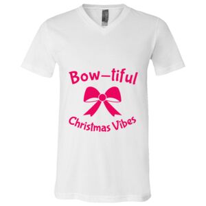 BELLA + CANVAS Unisex Jersey V-Neck Tee Thumbnail