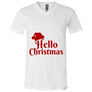 BELLA + CANVAS Unisex Jersey V-Neck Tee Thumbnail