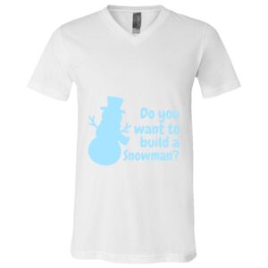 BELLA + CANVAS Unisex Jersey V-Neck Tee Thumbnail