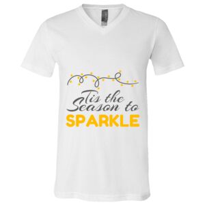 BELLA + CANVAS Unisex Jersey V-Neck Tee Thumbnail