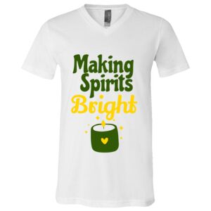 BELLA + CANVAS Unisex Jersey V-Neck Tee Thumbnail