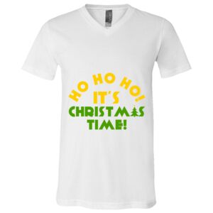 BELLA + CANVAS Unisex Jersey V-Neck Tee Thumbnail