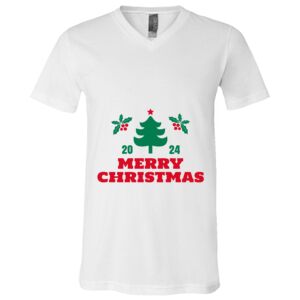 BELLA + CANVAS Unisex Jersey V-Neck Tee Thumbnail