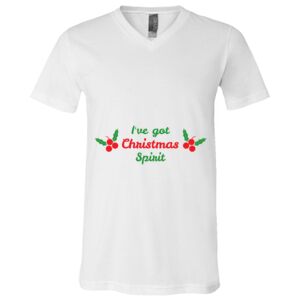 BELLA + CANVAS Unisex Jersey V-Neck Tee Thumbnail