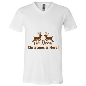 BELLA + CANVAS Unisex Jersey V-Neck Tee Thumbnail