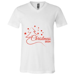 BELLA + CANVAS Unisex Jersey V-Neck Tee Thumbnail