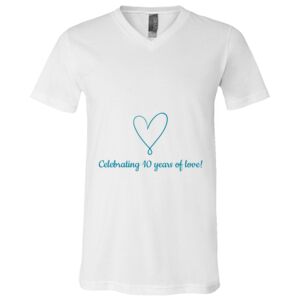 BELLA + CANVAS Unisex Jersey V-Neck Tee Thumbnail