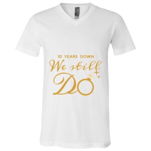 BELLA + CANVAS Unisex Jersey V-Neck Tee Thumbnail