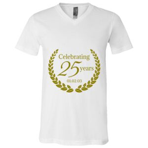 BELLA + CANVAS Unisex Jersey V-Neck Tee Thumbnail